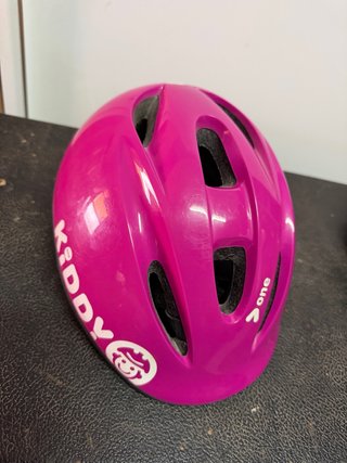 Casco infantil Kiddy One rosa