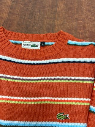 Jersey Lacoste Rayas Talla M