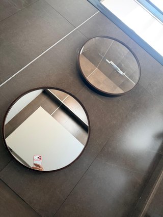 Lavabos Porcelanosa Dobles Madera y Metal