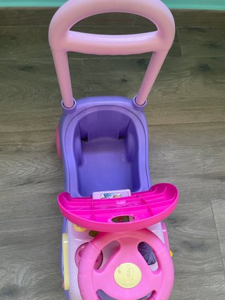 Cochecito infantil rosa