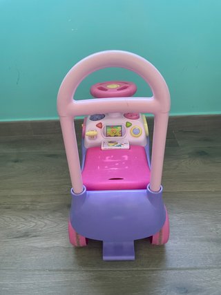 Cochecito infantil rosa