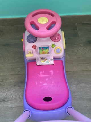 Cochecito infantil rosa