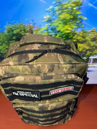 Mochila Táctica Militar 40L Camuflaje nueva