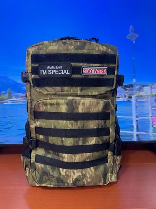 Mochila Táctica Militar 40L Camuflaje nueva