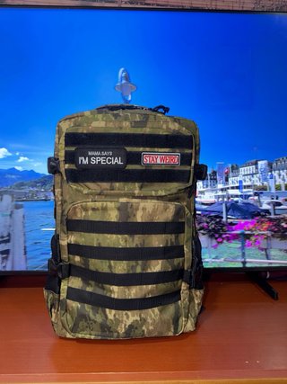 Mochila Táctica Militar 40L Camuflaje nueva
