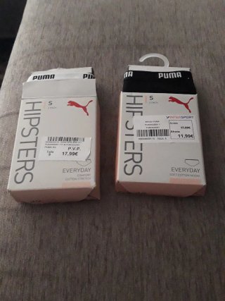 2Packs 4 Bragas Puma
