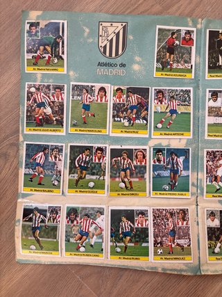 Álbum Campeonato Liga 81-82 Cromos