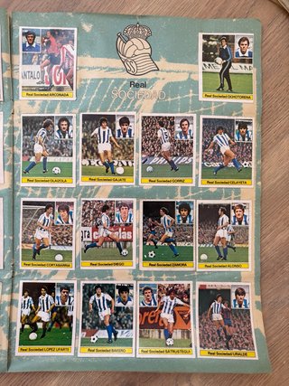 Álbum Campeonato Liga 81-82 Cromos