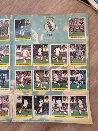 Álbum Campeonato Liga 81-82 Cromos