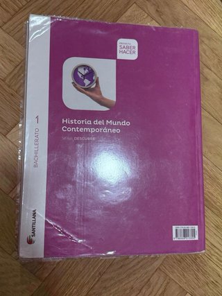 Historia del mundo contemporáneo, 1 bachillerato
