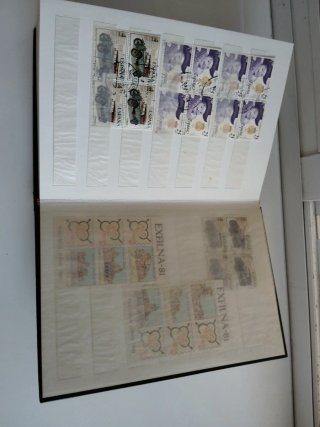 Álbum sellos antiguo España +800 sellos