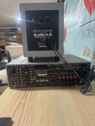 Denon AVR 1404 con Subwoofer