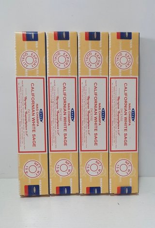 4 Cajas Incienso Californian White Sage