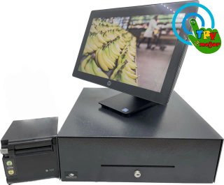 TPV táctil Doble HP RP9 i5 16ram 120ssd con Window