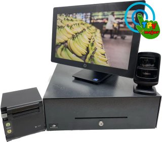 TPV táctil Doble HP RP9 i5 16ram 120ssd con Window