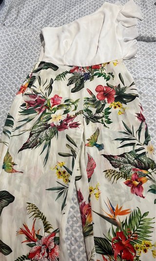 Mono de vestir estampado floral