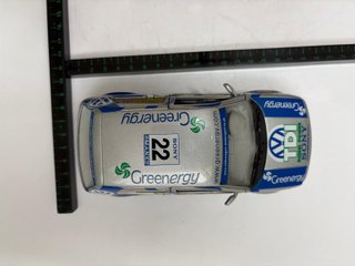 Burago Volkswagen Golf IV Rally TDI Greenenergy
