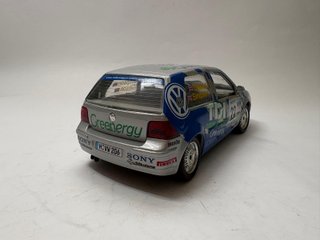 Burago Volkswagen Golf IV Rally TDI Greenenergy