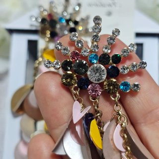 2x1 pendientes multicolor 2x1