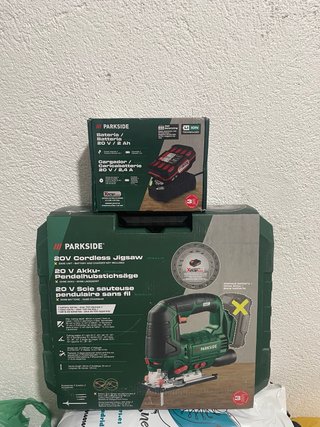 Parkside caladora 20v