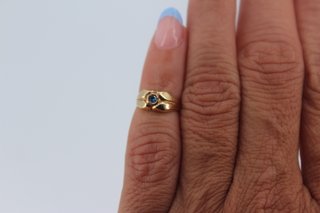 Sello niño de oro 18k, 1,13gr Ref G-321.