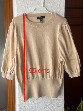 Jersey punto fino manga 3/4 New Look