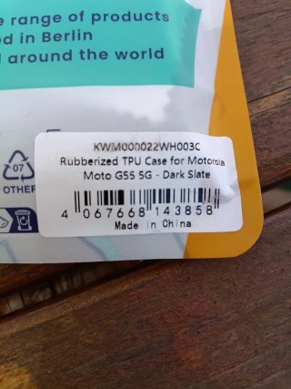 Cover kwmobile per Motorola Moto g55 5g