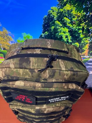 Mochila Táctica Militar Camuflaje 40L verde nueva