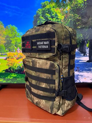 Mochila Táctica Militar Camuflaje 40L verde nueva