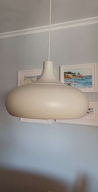 Lámpara Ikea Beige claro  Diámetro 48 cm