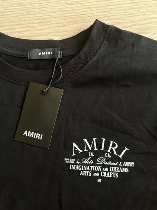Camiseta Amiri negra
