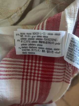 Chaqueta Camisa Cuadros Rojo y Blanco