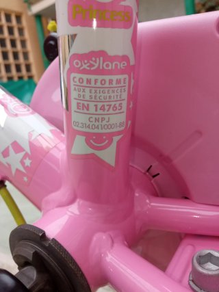 Bicicleta infantil Btwin 16" niña