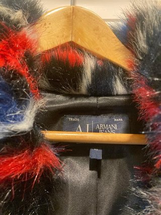 Chaquetón Emporio Armani cuadros