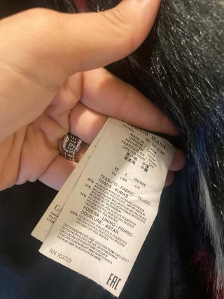 Chaquetón Emporio Armani cuadros