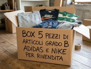 Box 5 capi Nike & Adidas - GRADO B