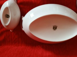 Conjunto 2 piezas porcelana Irabia