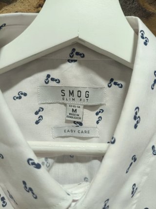 Camisa SMOG manga corta