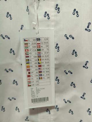 Camisa SMOG manga corta