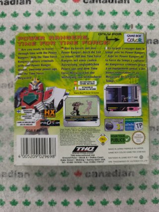 Power Rangers Time Force Game Boy Color