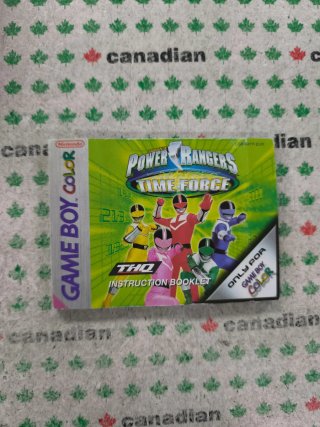 Power Rangers Time Force Game Boy Color