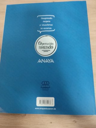 Griego, 2 bachillerato, Operación mundo
