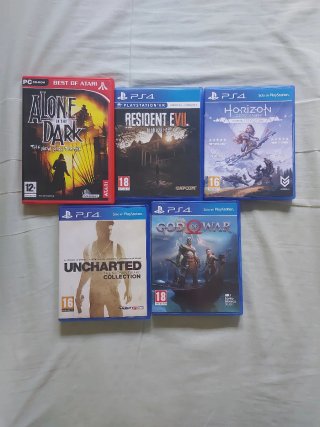 Juegos PS4 y PC varios