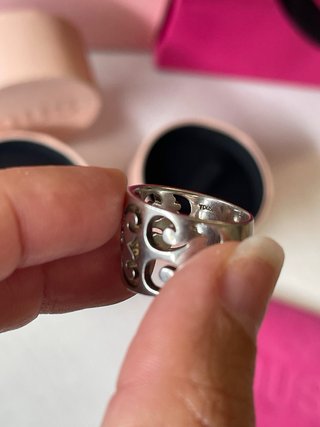 Anillo Tous Kenia Plata y Nácar
