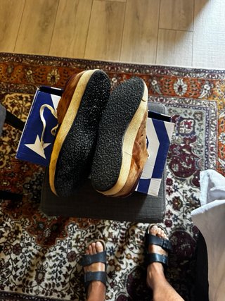 Golden Goose SuperStar Sneakers Marroni Nere