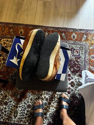 Golden Goose SuperStar Sneakers Marroni Nere