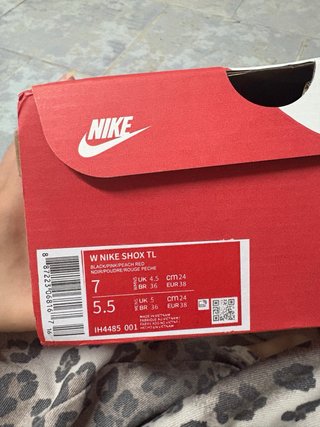 Nike Shox Grises y Rosas
