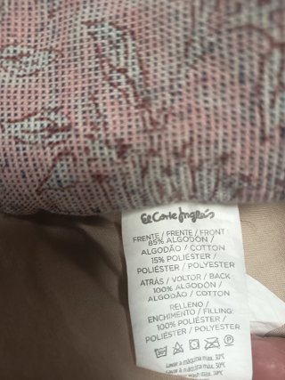 Colcha bouti estampada floralel corte ingles