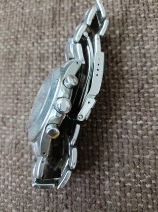 Reloj Yves Bertelen Chrono Bar Azul