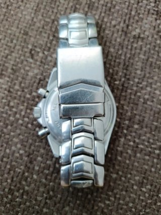 Reloj Yves Bertelen Chrono Bar Azul